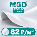 МСД КЛАССИК | MSD CLASSIC БЕЛЫЙ САТИНОВЫЙ - ПВХ ПОЛОТНО